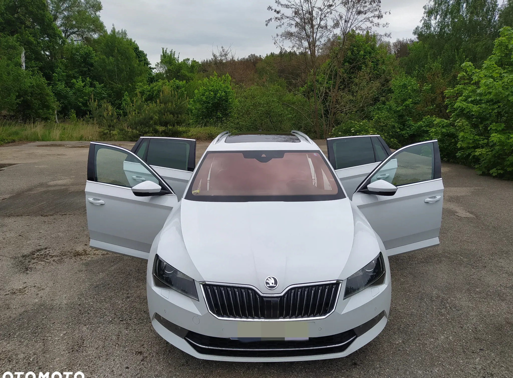 samochody osobowe Skoda Superb cena 73500 przebieg: 165000, rok produkcji 2019 z Krasnobród